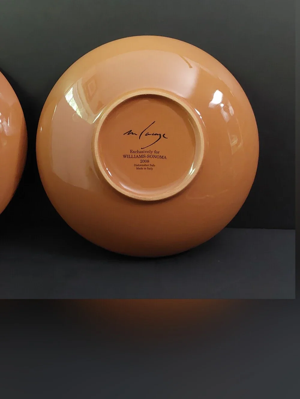 NEW Williams-Sonoma PAYSAGE SOUP/PASTA Bowls 10 in Dia STYLE B